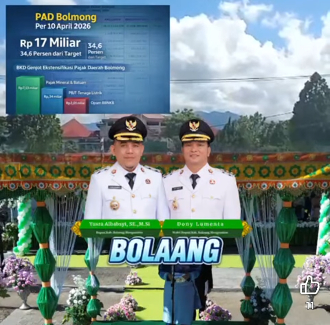 BOLMONG TERANG – CAPAIAN POSITIF PAD TAHUN  2025